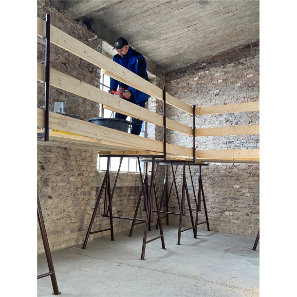 Folding jack 'Universal' U1500 | galvanized